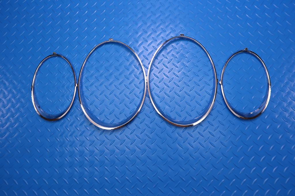 Bentley Gt Gtc chrome headlight rings 4pcs #12890