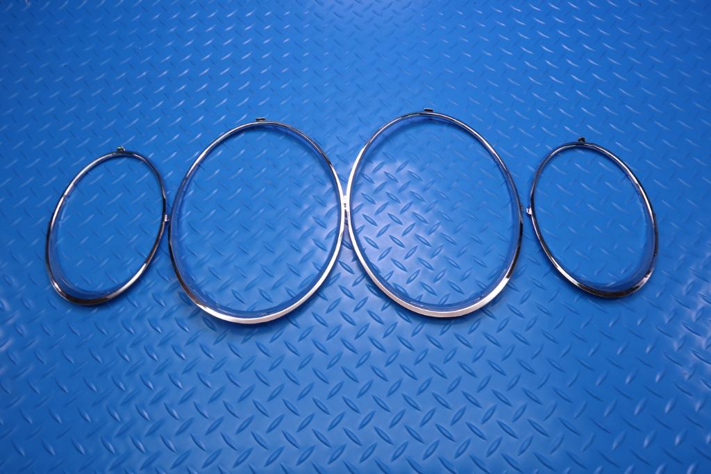 Bentley Gt Gtc chrome headlight rings 4pcs #12890