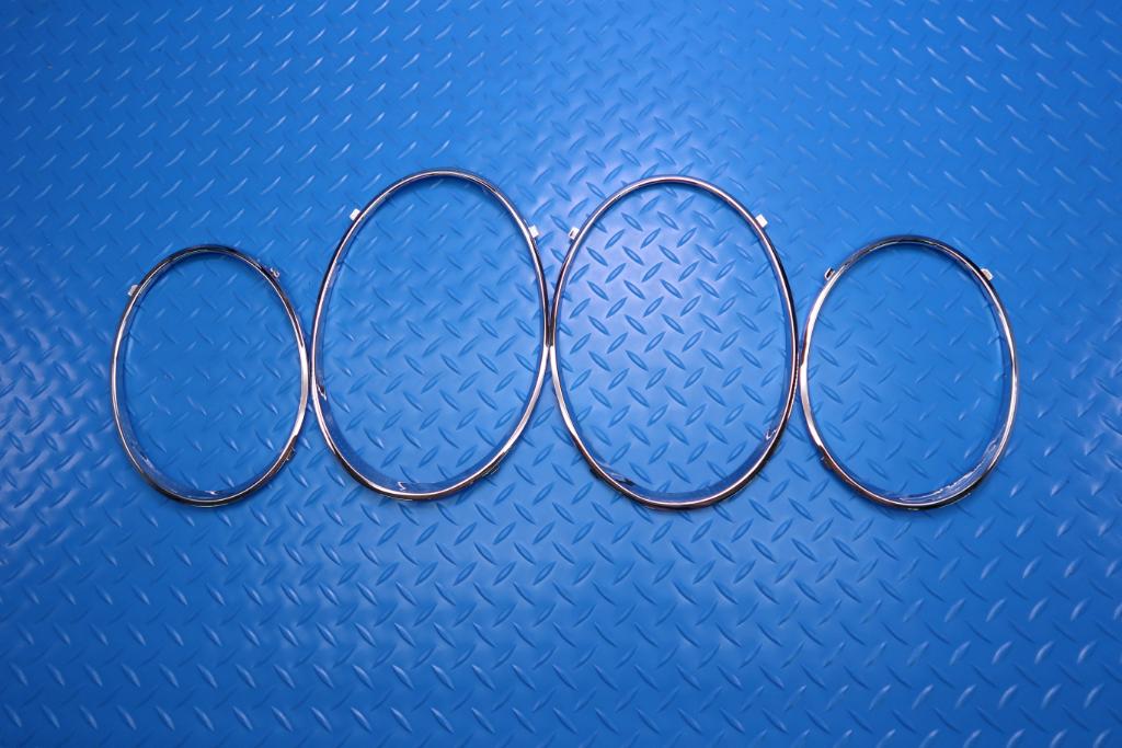 Bentley Flying Spur chrome headlight rings 4pcs #12895