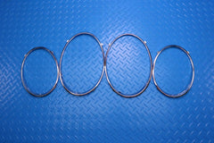Bentley Flying Spur chrome headlight rings 4pcs #12895