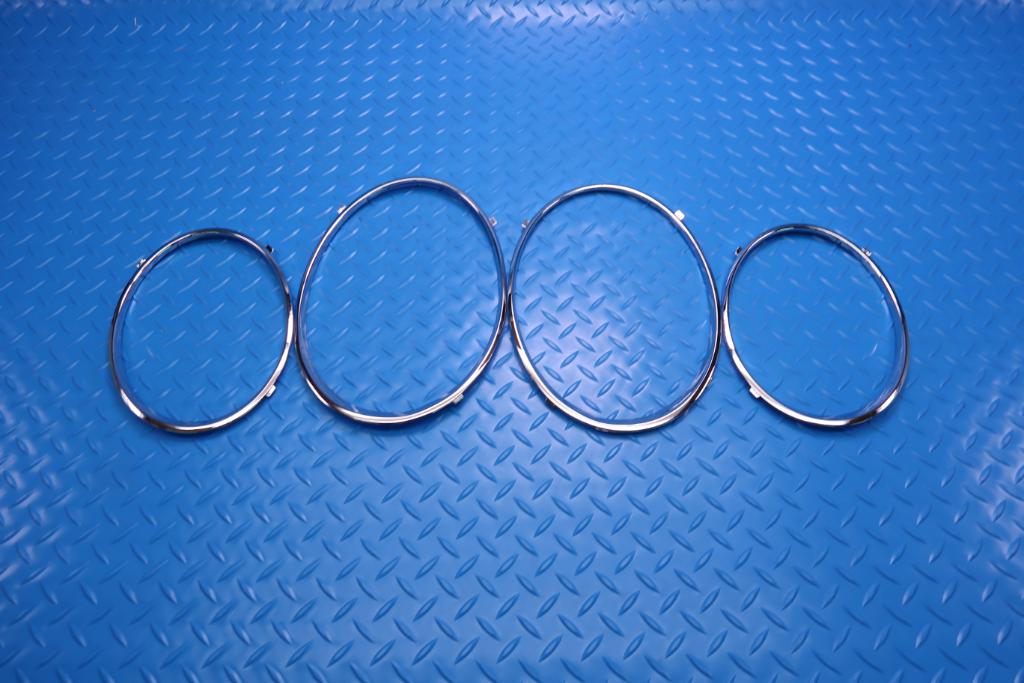 Bentley Flying Spur chrome headlight rings 4pcs #12895