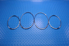 Bentley Flying Spur chrome headlight rings 4pcs #12895