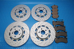 Mercedes E63 S AMG front rear brake pads & rotors TopEuro #12918