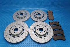 Mercedes E63 S AMG front rear brake pads & rotors TopEuro #12918