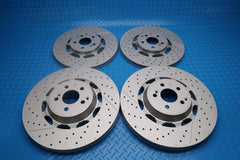 Mercedes E63 AMG S front & rear brake disc rotors TopEuro #12919