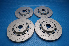 Mercedes E63 AMG S front & rear brake disc rotors TopEuro #12919