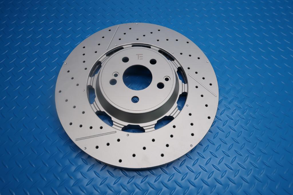 Mercedes E63 AMG S front brake disc rotor 1pc TopEuro #12922