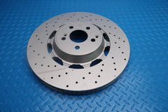 Mercedes E63 AMG S front brake disc rotor 1pc TopEuro #12922