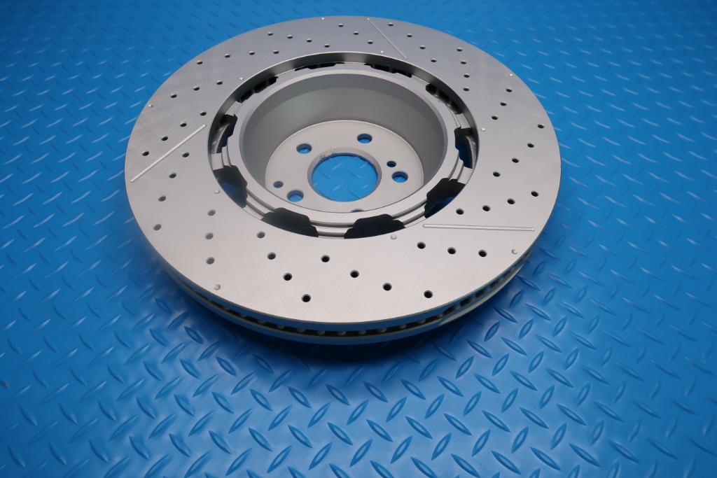 Mercedes E63 AMG S front brake disc rotor 1pc TopEuro #12922