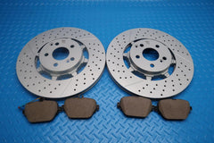 Mercedes E63 AMG S rear brake pads & rotors TopEuro #12923