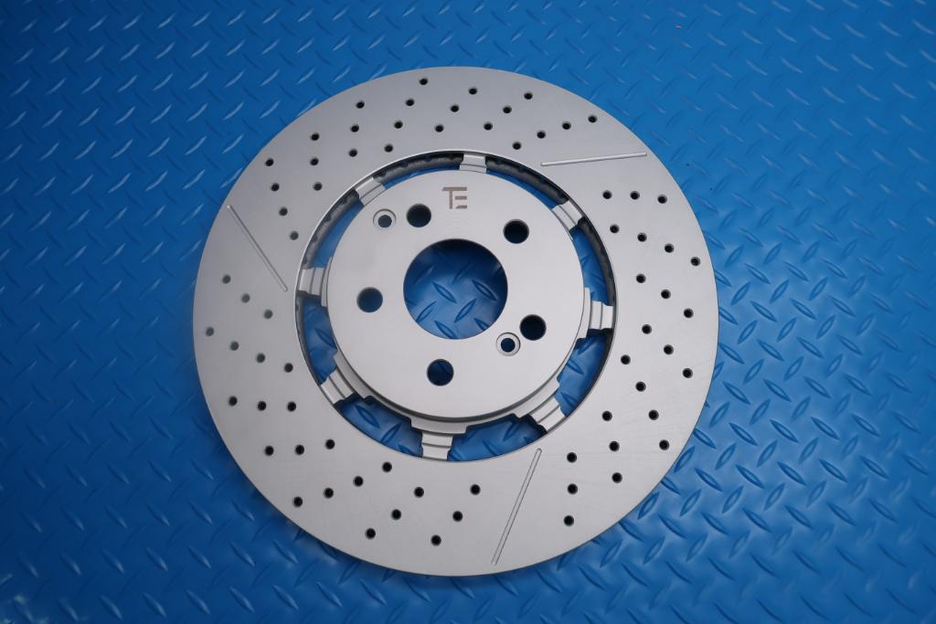 Mercedes E63 S AMG front rear brake pads & rotors TopEuro #12918
