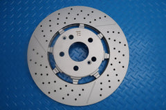 Mercedes E63 AMG S rear brake disc rotor 1pc TopEuro #12925