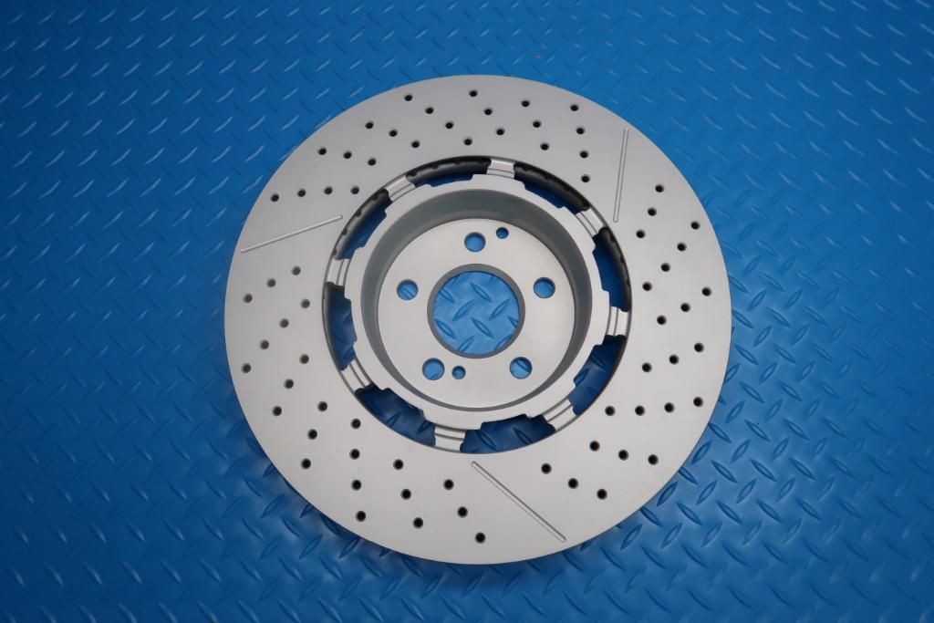Mercedes E63 S AMG front rear brake pads & rotors TopEuro #12918