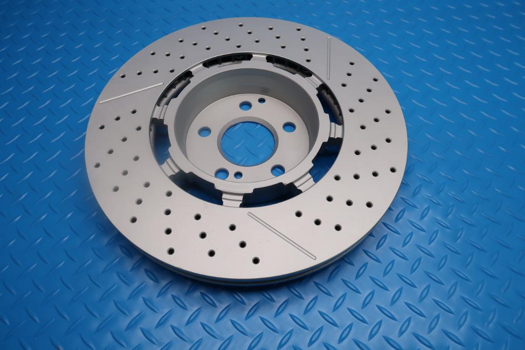 Mercedes E63 AMG S rear brake disc rotor 1pc TopEuro #12925