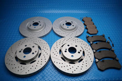 Mercedes Gt53 Amg front rear brake pads & rotors TopEuro #12929