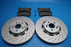 Mercedes Gt53 E63 C63 Cls63 Amg front brake pads & rotors TopEuro #12931