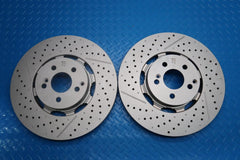 Mercedes Gt53 E63 C63 Cls63 Amg front brake pads & rotors TopEuro #12931