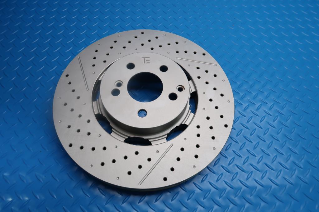 Mercedes Gt53 Amg front rear brake pads & rotors TopEuro #12929