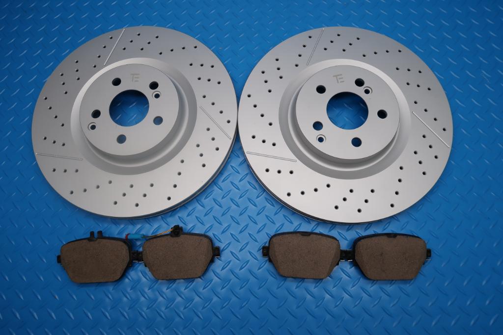 Mercedes Gt53 Amg rear brake pads & rotors TopEuro #12934