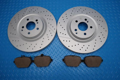 Mercedes Gt53 Amg rear brake pads & rotors TopEuro #12934