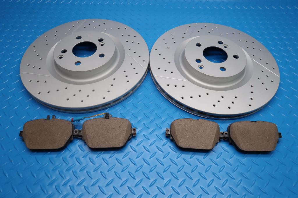 Mercedes Gt53 Amg rear brake pads & rotors TopEuro #12934