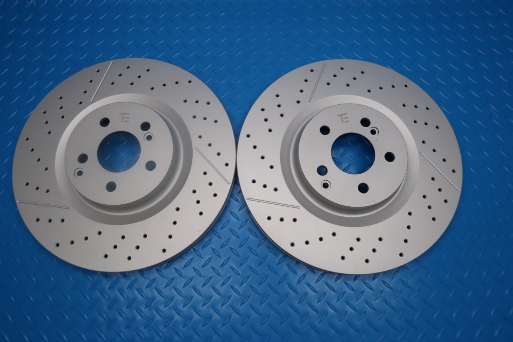 Mercedes Gt53 Amg rear brake disc rotors 2pcs TopEuro #12935