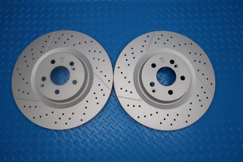 Mercedes Gt53 Amg rear brake disc rotors 2pcs TopEuro #12935