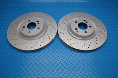 Mercedes Gt53 Amg rear brake disc rotors 2pcs TopEuro #12935