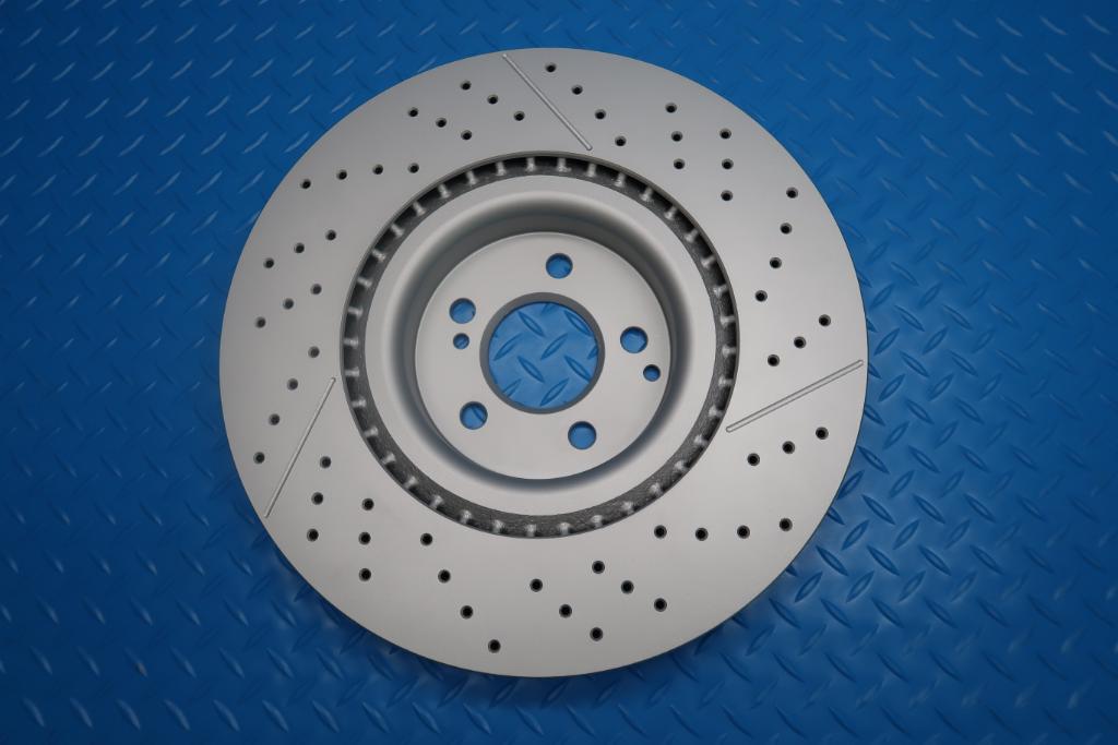 Mercedes Gt53 Amg rear brake pads & rotors TopEuro #12934