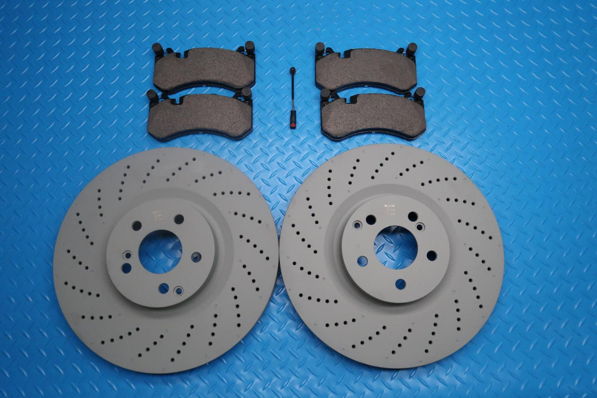 Mercedes Benz C63 Amg front brake pads & rotors TopEuro #12942