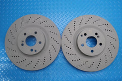 Mercedes Benz C63 Amg front brake disk rotors TopEuro #12943
