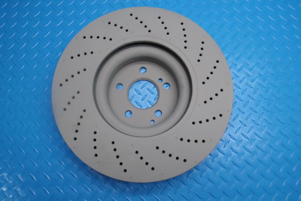 Mercedes Benz C63 Amg front & rear brake disc rotors TopEuro #12941