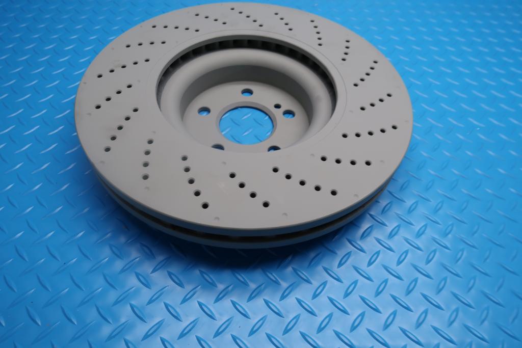 Mercedes Benz C63 Amg front & rear brake disc rotors TopEuro #12941