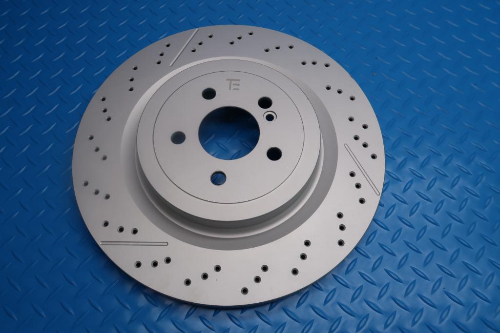 Mercedes Benz C63 Amg front & rear brake disc rotors TopEuro #12941