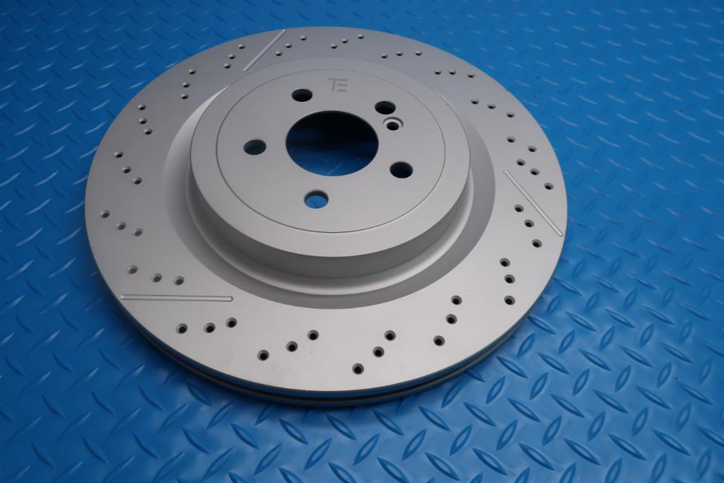 Mercedes Benz C63 Amg front & rear brake disc rotors TopEuro #12941