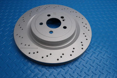 Mercedes Benz C63 Sl63 Sl65 Gt63 Gt Amg rear brake disc rotor 1pc TopEuro #12947