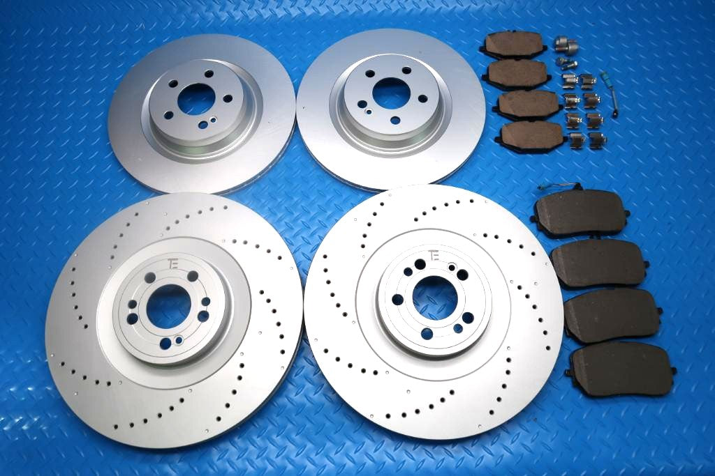 Mercedes Gle53 Amg front rear brake pads & rotors TopEuro #12951
