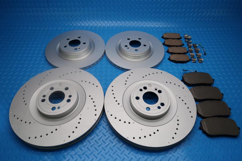 Mercedes Gle53 Amg front rear brake pads & rotors TopEuro #12951