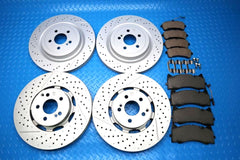 Mercedes Gt front rear brake pads & rotors TopEuro #12962