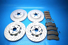Mercedes Gt front rear brake pads & rotors TopEuro #12962
