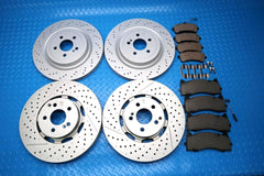 Mercedes Gt front rear brake pads & rotors TopEuro #12962