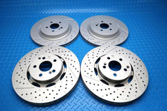 Mercedes Gt front & rear brake disc rotors TopEuro #12963