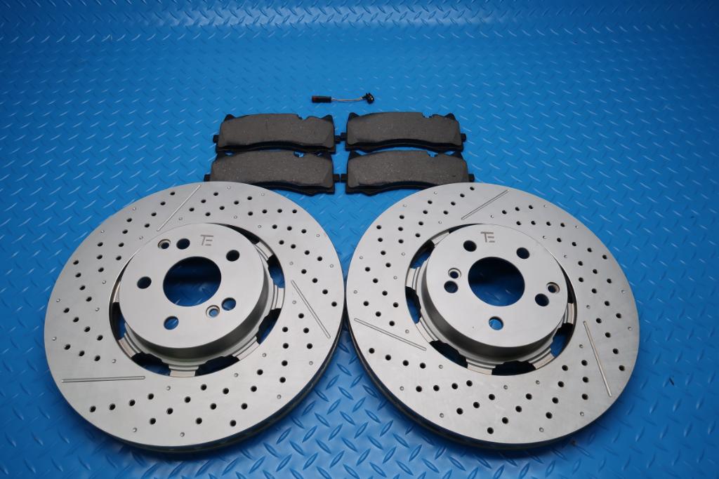Mercedes Gt front brake pads & rotors TopEuro #12964