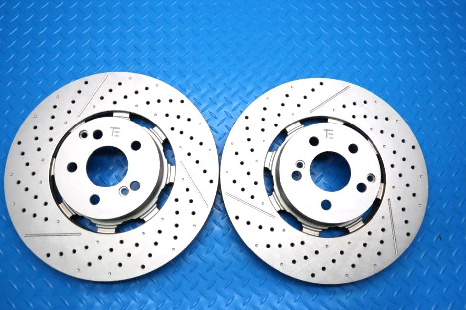 Mercedes Gt E63 C63 Gt Gt63 Sl55 Sl63 Cls63 front brake rotors TopEuro #12965