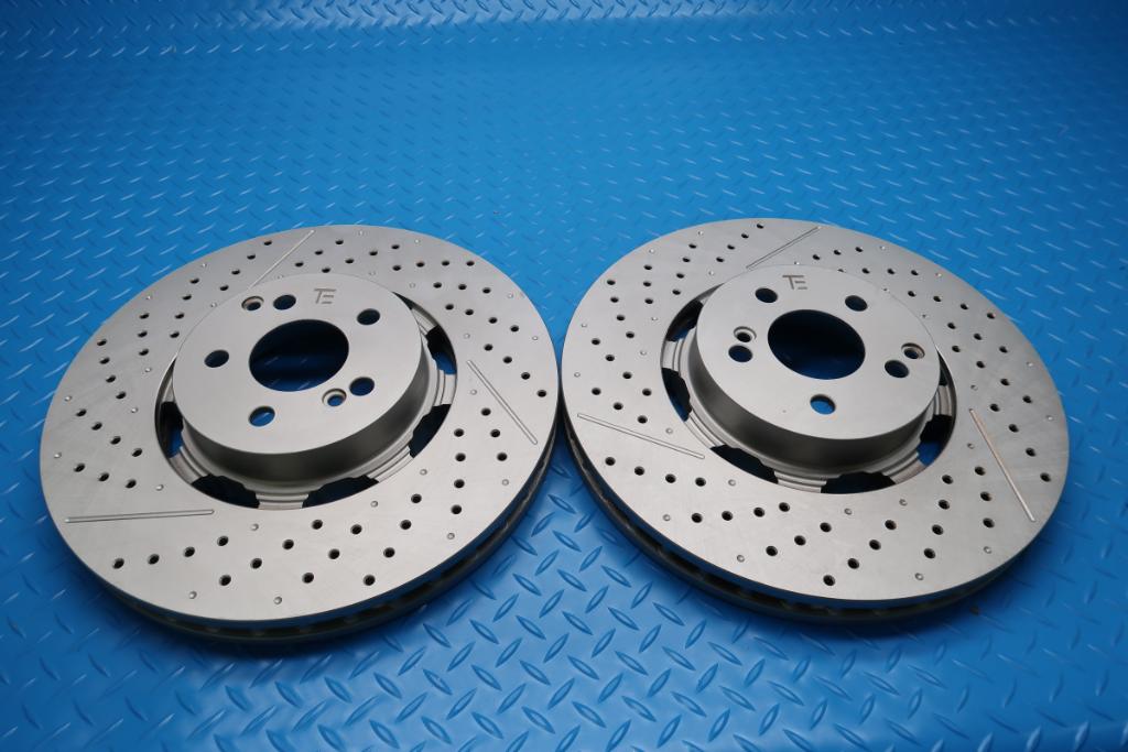 Mercedes Gt E63 C63 Gt Gt63 Sl55 Sl63 Cls63 front brake rotors TopEuro #12965