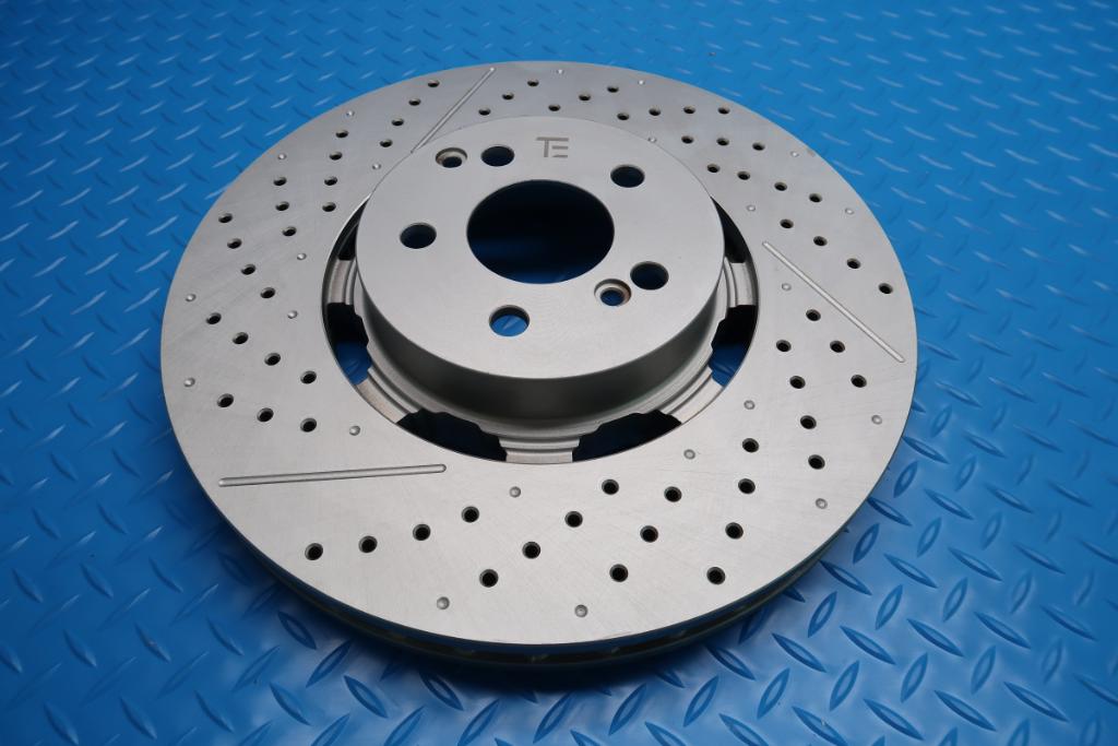 Mercedes Gt front rear brake pads & rotors TopEuro #12962