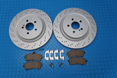 Mercedes Gt C63 Sl63 Sl65 rear brake pads & rotors TopEuro #12967