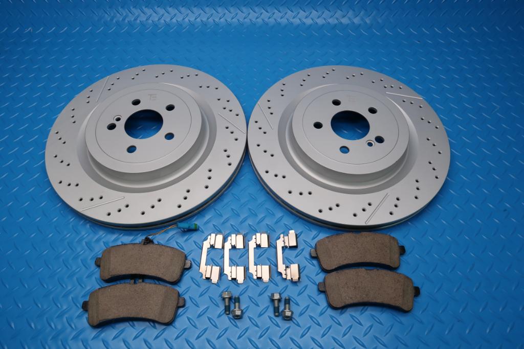 Mercedes Gt C63 Sl63 Sl65 rear brake pads & rotors TopEuro #12967