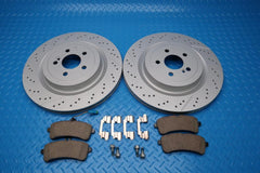 Mercedes Gt C63 Sl63 Sl65 rear brake pads & rotors TopEuro #12967