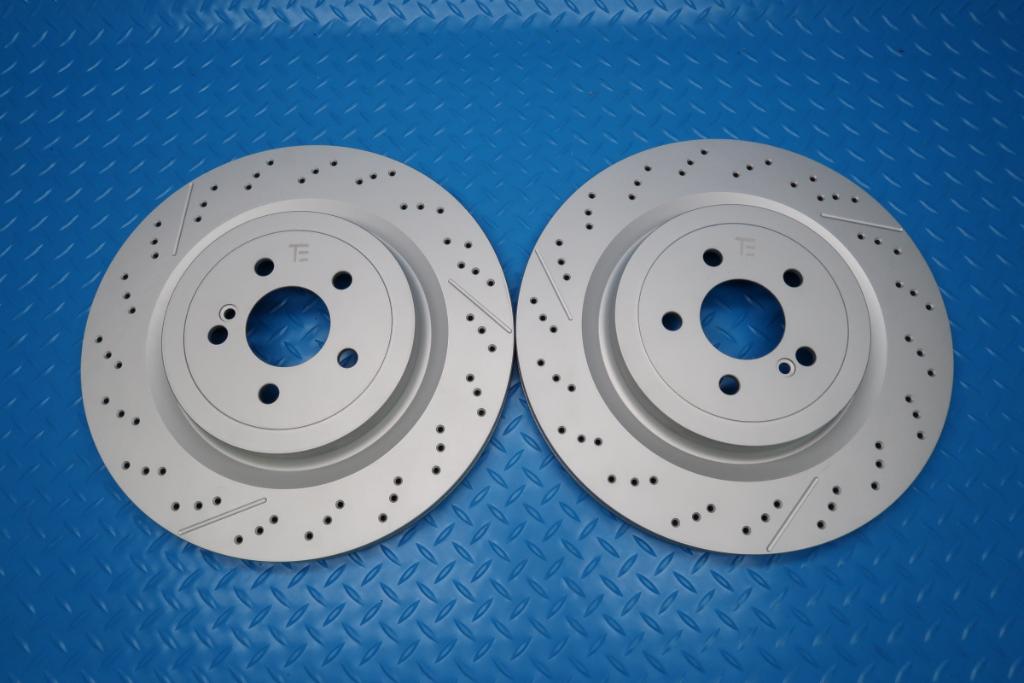 Mercedes Gt C63 Sl63 Sl65 rear brake disc rotors TopEuro #12968